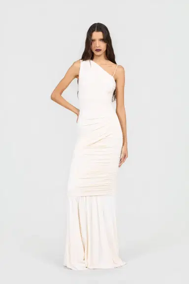 Roberto Cavalli Serpentine Ivory Dress | Thumbnail 2 Roberto Cavalli Serpentine Ivory Dress | Thumbnail 2
