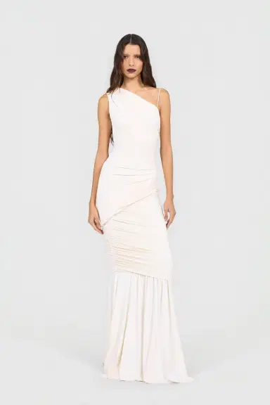 Roberto Cavalli Serpentine Ivory Dress | Thumbnail 6 Roberto Cavalli Serpentine Ivory Dress | Thumbnail 6