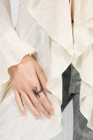 Roberto Cavalli Serpentine Ring | Thumbnail 2 Roberto Cavalli Serpentine Ring | Thumbnail 2