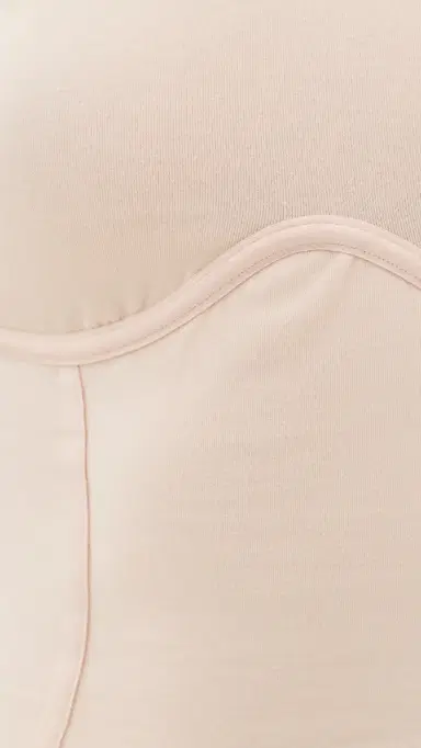Fleur du Mal Cotton T-Shirt Tahini | Thumbnail 6 Fleur du Mal Cotton T-Shirt Tahini | Thumbnail 6