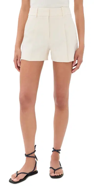 Veronica Beard Craig Shorts Ecru | Thumbnail 1 Veronica Beard Craig Shorts Ecru | Thumbnail 1