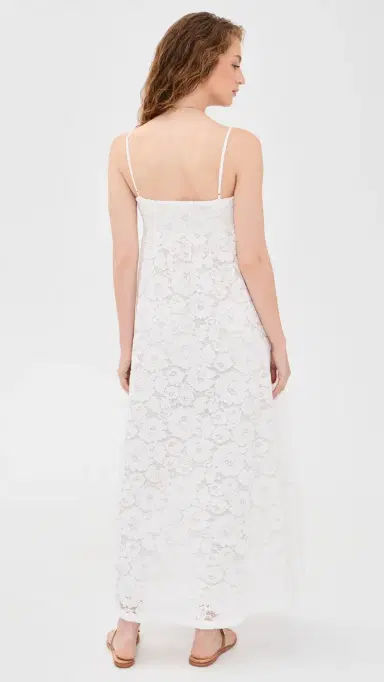 VRG GRL Bianca Lace Maxi Dress White White | Thumbnail 3 VRG GRL Bianca Lace Maxi Dress White White | Thumbnail 3