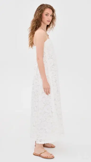 VRG GRL Bianca Lace Maxi Dress White White | Thumbnail 4 VRG GRL Bianca Lace Maxi Dress White White | Thumbnail 4