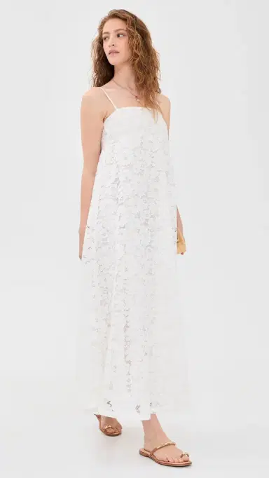 VRG GRL Bianca Lace Maxi Dress White White | Thumbnail 5 VRG GRL Bianca Lace Maxi Dress White White | Thumbnail 5