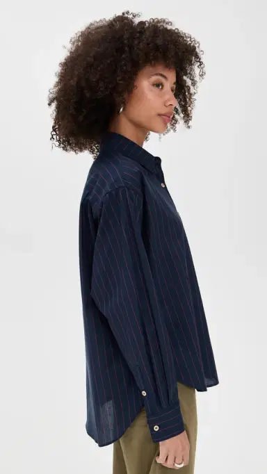 Jamie Haller The Weekend Shirt Blue Red | Thumbnail 4 Jamie Haller The Weekend Shirt Blue Red | Thumbnail 4