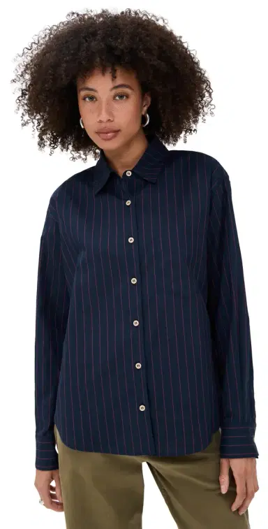 Jamie Haller The Weekend Shirt Blue Red | Thumbnail 1 Jamie Haller The Weekend Shirt Blue Red | Thumbnail 1