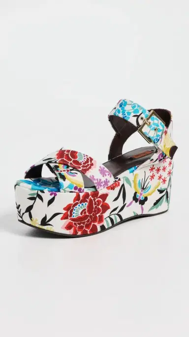 Missoni Julia Platform Sandals Julia Canvas Samoa Floral Print | Thumbnail 2 Missoni Julia Platform Sandals Julia Canvas Samoa Floral Print | Thumbnail 2