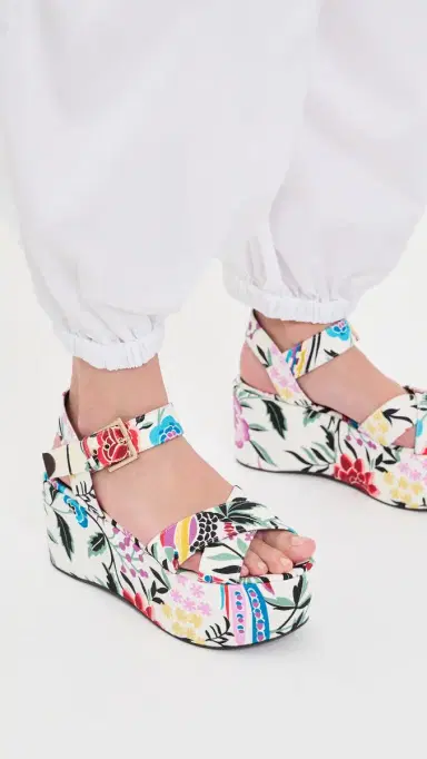 Missoni Julia Platform Sandals Julia Canvas Samoa Floral Print | Thumbnail 3 Missoni Julia Platform Sandals Julia Canvas Samoa Floral Print | Thumbnail 3