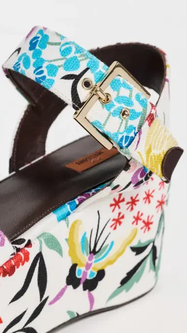 Missoni Julia Platform Sandals Julia Canvas Samoa Floral Print | Thumbnail 6 Missoni Julia Platform Sandals Julia Canvas Samoa Floral Print | Thumbnail 6