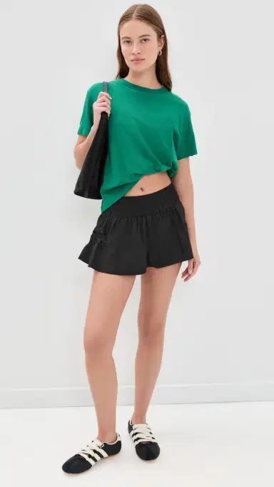 FP Movement Get Your Flirt On Shorts Black | Thumbnail 5 FP Movement Get Your Flirt On Shorts Black | Thumbnail 5