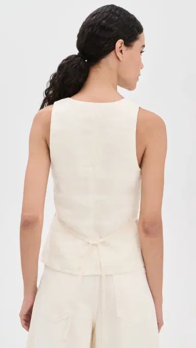 DL1961 Mona Vest Crema inen (inen) | Thumbnail 3 DL1961 Mona Vest Crema inen (inen) | Thumbnail 3