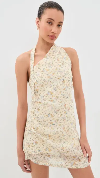 LIONESS oonlight Mini Dress Beige | Thumbnail 2 LIONESS oonlight Mini Dress Beige | Thumbnail 2