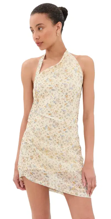 LIONESS oonlight Mini Dress Beige | Thumbnail 1 LIONESS oonlight Mini Dress Beige | Thumbnail 1