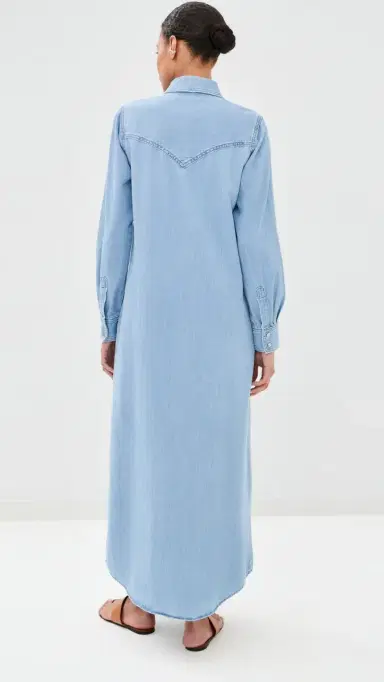 TWP Cowboy Maxi Dress Newport | Thumbnail 3 TWP Cowboy Maxi Dress Newport | Thumbnail 3