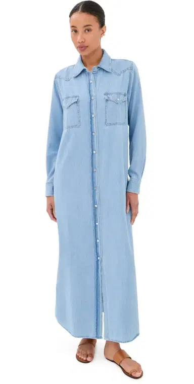 TWP Cowboy Maxi Dress Newport | Thumbnail 1 TWP Cowboy Maxi Dress Newport | Thumbnail 1