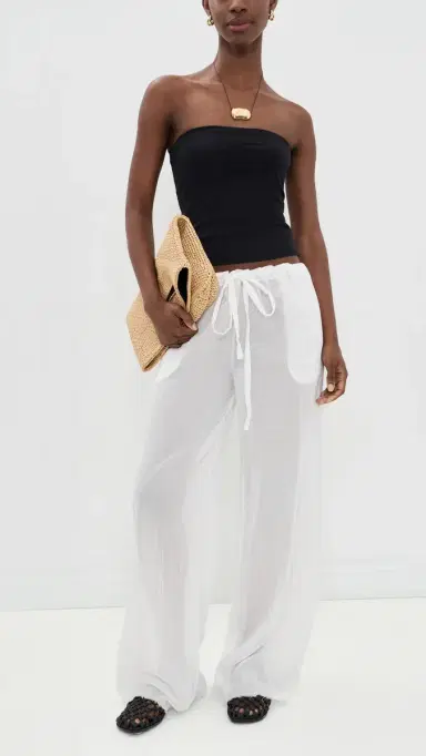 ALL THREE Demi Pants White | Thumbnail 5 ALL THREE Demi Pants White | Thumbnail 5