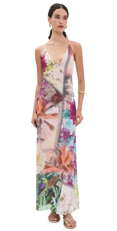 AFRM Romy Dress Vacation Tropic | Thumbnail 1 AFRM Romy Dress Vacation Tropic | Thumbnail 1