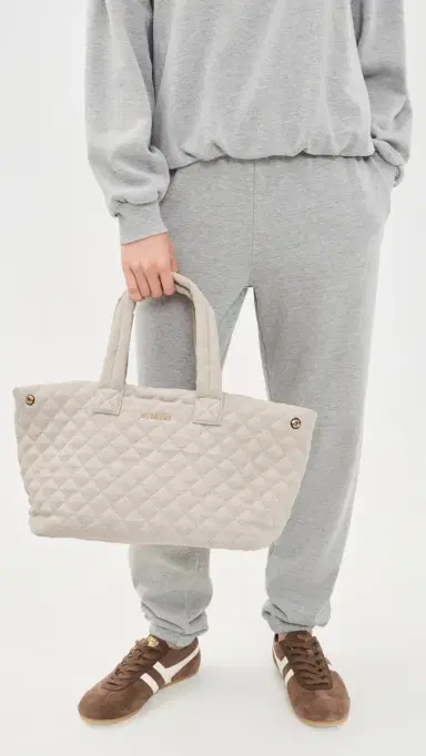 MZ Wallace Medium Metro City Tote Sandy Linen One Size | Thumbnail 3 MZ Wallace Medium Metro City Tote Sandy Linen One Size | Thumbnail 3