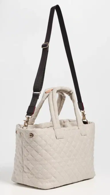 MZ Wallace Medium Metro City Tote Sandy Linen One Size | Thumbnail 4 MZ Wallace Medium Metro City Tote Sandy Linen One Size | Thumbnail 4