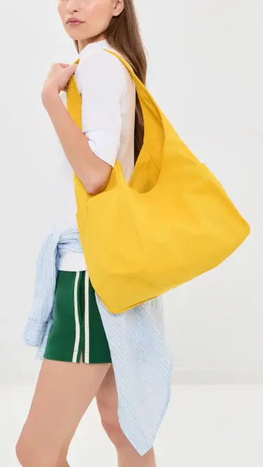 Clare V. Grand Bando Canvas Bag Snapdragon One Size | Thumbnail 3 Clare V. Grand Bando Canvas Bag Snapdragon One Size | Thumbnail 3