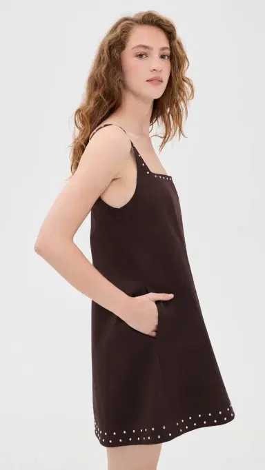 STAUD Brio Dress Earth tuds | Thumbnail 4 STAUD Brio Dress Earth tuds | Thumbnail 4