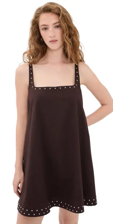 STAUD Brio Dress Earth tuds | Thumbnail 1 STAUD Brio Dress Earth tuds | Thumbnail 1