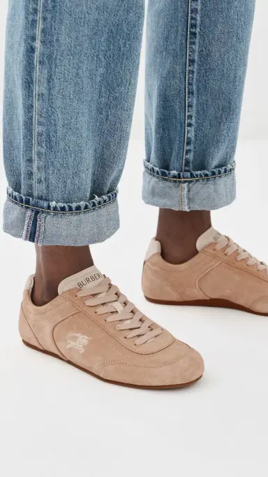 Burberry Leather Knight Runner Sneakers | Thumbnail 3 Burberry Leather Knight Runner Sneakers | Thumbnail 3