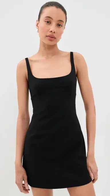 Sandy Liang Simon Dress Black | Thumbnail 2 Sandy Liang Simon Dress Black | Thumbnail 2