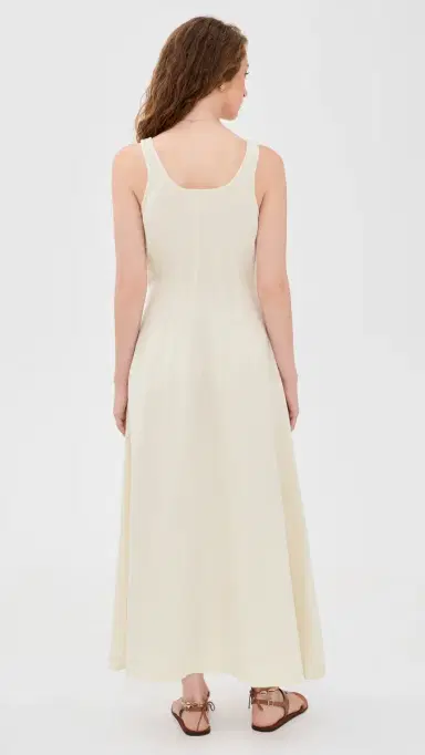 DL1961 Montauk inen Dress Crema inen (inen) | Thumbnail 3 DL1961 Montauk inen Dress Crema inen (inen) | Thumbnail 3