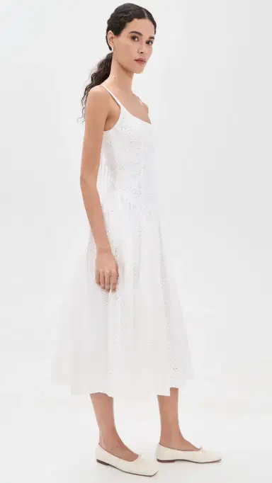 Sandy Liang Cricket Dress White | Thumbnail 4 Sandy Liang Cricket Dress White | Thumbnail 4