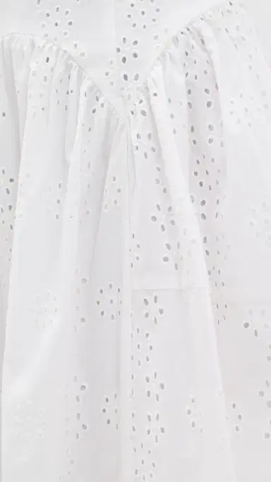 Sandy Liang Cricket Dress White | Thumbnail 6 Sandy Liang Cricket Dress White | Thumbnail 6