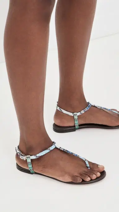 Missoni Leen Sandals Raschel Metallic Wave Evening Blue 41 | Thumbnail 3 Missoni Leen Sandals Raschel Metallic Wave Evening Blue 41 | Thumbnail 3