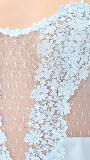 Flora Nikrooz Showstopper Chemise Ice Blue | Thumbnail 5 Flora Nikrooz Showstopper Chemise Ice Blue | Thumbnail 5
