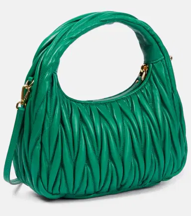 Miu Miu Miu Wander matelassé shoulder bag | Thumbnail 2 Miu Miu Miu Wander matelassé shoulder bag | Thumbnail 2