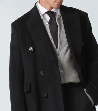 Our Legacy Whale double-breasted mohair-blend coat | Thumbnail 2 Our Legacy Whale double-breasted mohair-blend coat | Thumbnail 2
