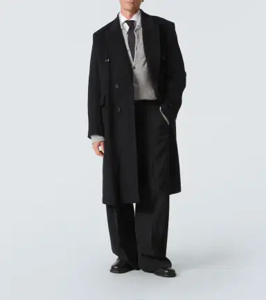 Our Legacy Whale double-breasted mohair-blend coat | Thumbnail 3 Our Legacy Whale double-breasted mohair-blend coat | Thumbnail 3