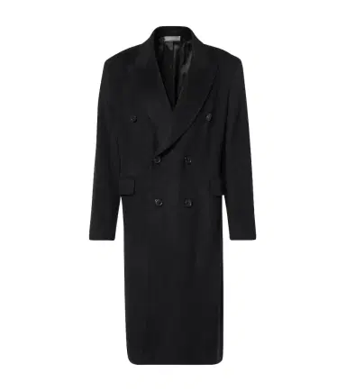 Our Legacy Whale double-breasted mohair-blend coat | Thumbnail 1 Our Legacy Whale double-breasted mohair-blend coat | Thumbnail 1