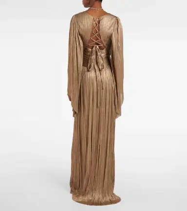 Maria Lucia Hohan Alana pleated silk tulle gown | Thumbnail 3 Maria Lucia Hohan Alana pleated silk tulle gown | Thumbnail 3
