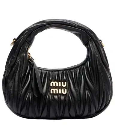Miu Miu Wander Mini matelassé leather tote bag | Thumbnail 1 Miu Miu Wander Mini matelassé leather tote bag | Thumbnail 1