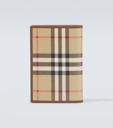Burberry Check canvas passport holder | Thumbnail 2 Burberry Check canvas passport holder | Thumbnail 2