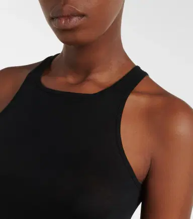 Rick Owens Cotton jersey tank top | Thumbnail 3 Rick Owens Cotton jersey tank top | Thumbnail 3