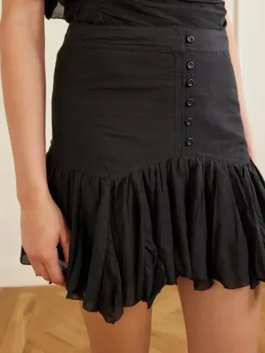 Marant Étoile Daneen Cotton-blend Mini Skirt | Thumbnail 5 Marant Étoile Daneen Cotton-blend Mini Skirt | Thumbnail 5