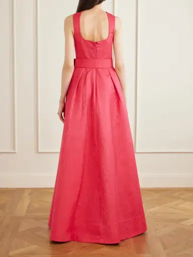Rebecca Vallance Rosalia Moiré Gown | Thumbnail 3 Rebecca Vallance Rosalia Moiré Gown | Thumbnail 3