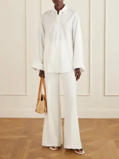 Christian Louboutin Venus Embellished Leather-trimmed Raffia Tote | Thumbnail 3 Christian Louboutin Venus Embellished Leather-trimmed Raffia Tote | Thumbnail 3