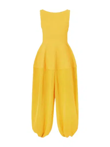 Proenza Schouler Sukki Open-back Draped Jersey Midi Dress | Thumbnail 1 Proenza Schouler Sukki Open-back Draped Jersey Midi Dress | Thumbnail 1
