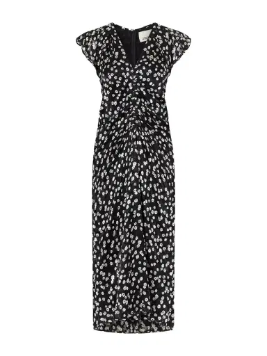 Isabel Marant Lyndsay Floral-print Chiffon Midi Dress | Thumbnail 1 Isabel Marant Lyndsay Floral-print Chiffon Midi Dress | Thumbnail 1