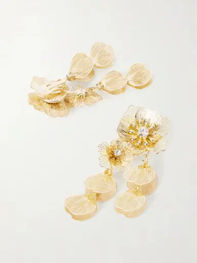Carolina Herrera tone Crystal Earrings | Thumbnail 3 Carolina Herrera tone Crystal Earrings | Thumbnail 3