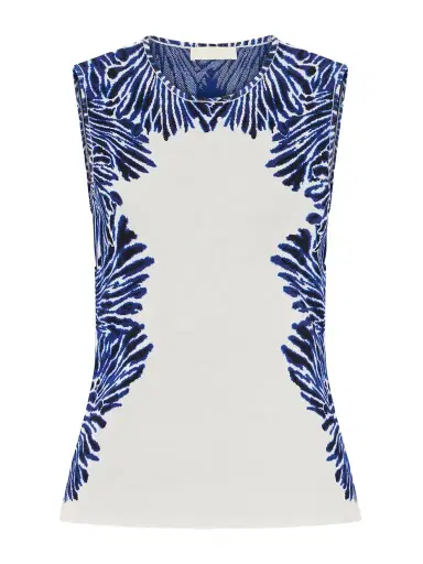 Ulla Johnson Aylin Jacquard-knit Tank | Thumbnail 1 Ulla Johnson Aylin Jacquard-knit Tank | Thumbnail 1