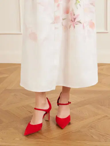 Gabriela Hearst Devil Pump 80 Suede Pumps | Thumbnail 2 Gabriela Hearst Devil Pump 80 Suede Pumps | Thumbnail 2