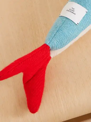 The Elder Statesman Fish Patchwork-cashmere Plushie | Thumbnail 3 The Elder Statesman Fish Patchwork-cashmere Plushie | Thumbnail 3